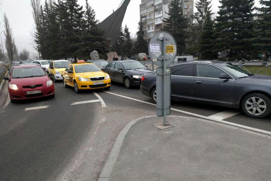 На перекрестке ул. Гайдара и Советского проспекта произошло ДТП (фото)