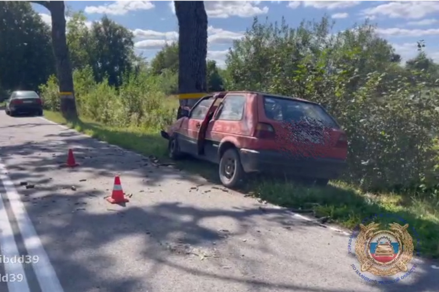 В ДТП в Гурьевском районе пострадал годовалый ребёнок, водитель погиб
