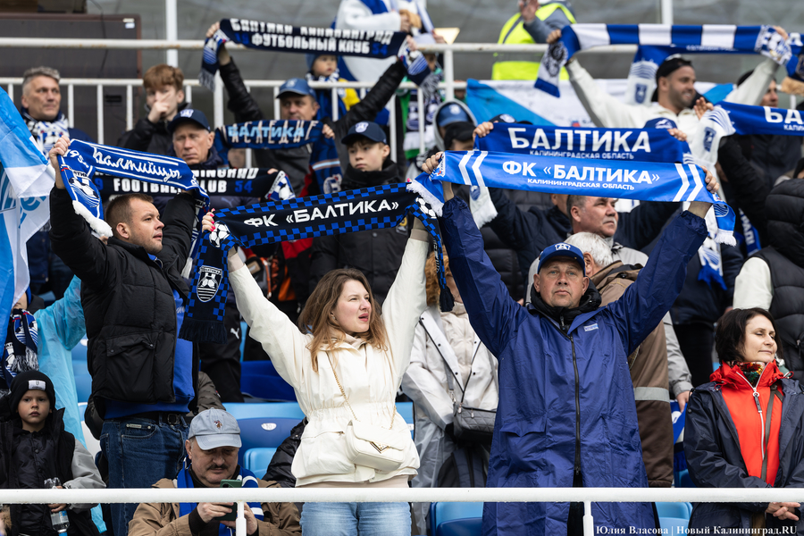 «Балтика» завершила первый круг РПЛ в пятёрке лидеров чемпионата
