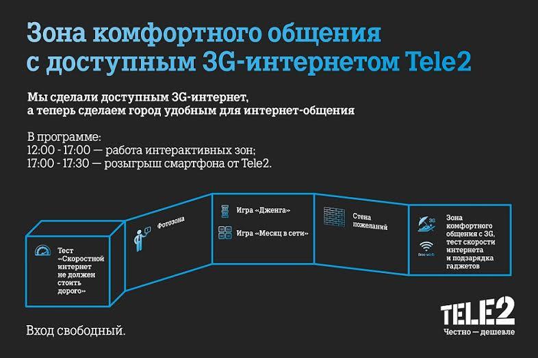 Tele2: территория комфортного общения на Дне города Калининграда