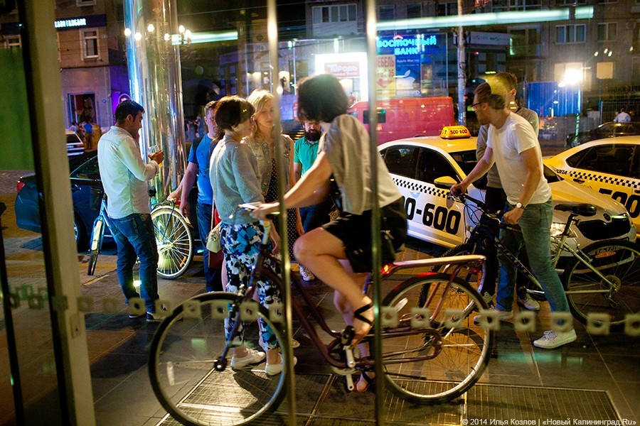 В Калининграде устраивают велозаезд  с включёнными световыми приборами