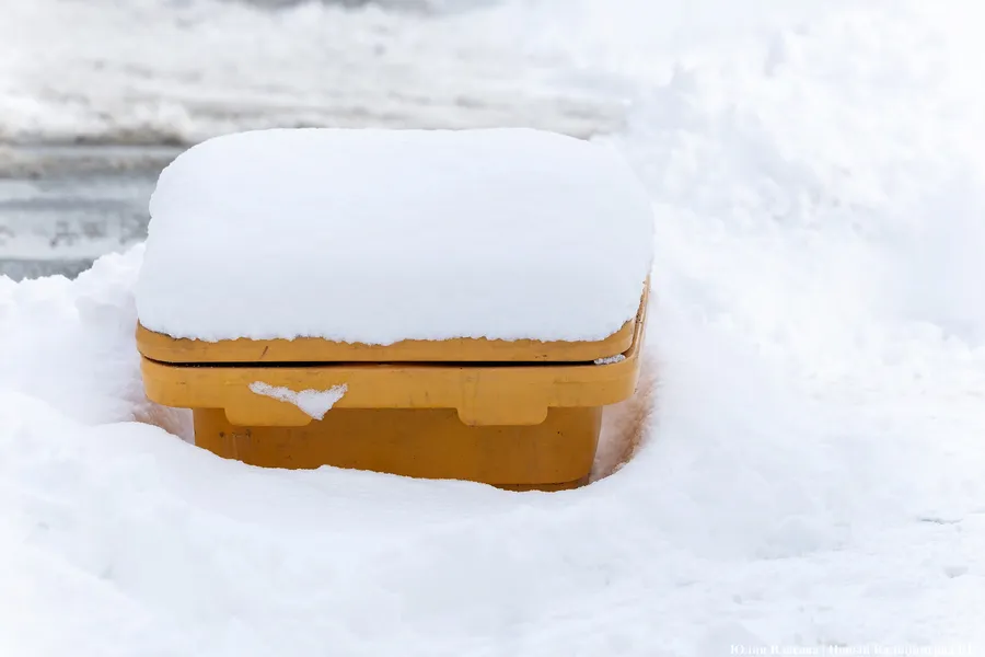 Мэрия Калининграда «на всякий случай» закупила еще 2 000 тонн промышленной соли