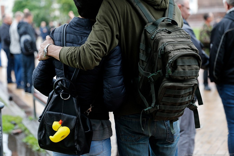 Полиция задержала каждого десятого участника протестной акции в Калининграде