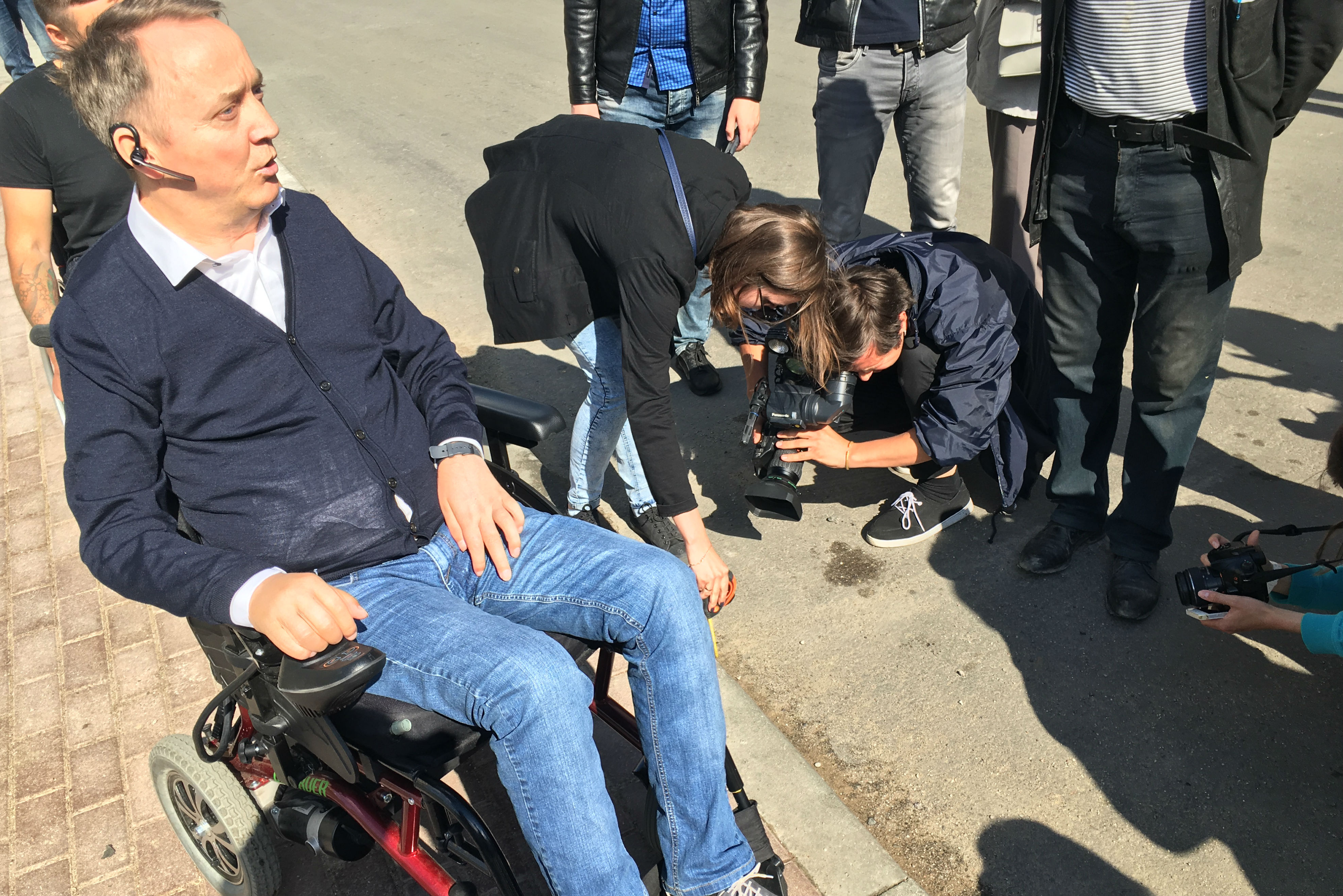 Аранин про доступность улицы Генерала Павлова: «По сравнению с Трибуца прогресс налицо»