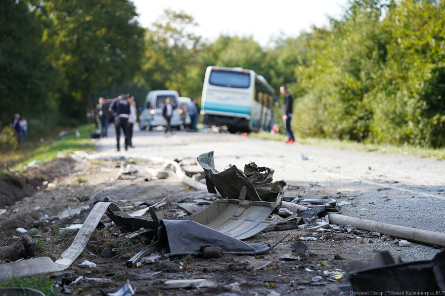 Трасса в Янтарный полностью перекрыта, автомобили отправляют в объезд