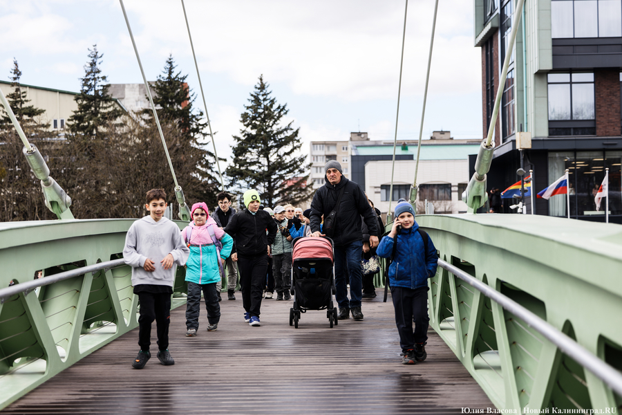 Философский мост ввели в эксплуатацию за день до открытия