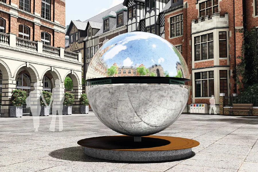 В Калининграде изготовили памятник «Три критики Канта»