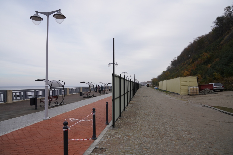 Минстрой: застройщик променада в Светлогорске может «войти» в склон