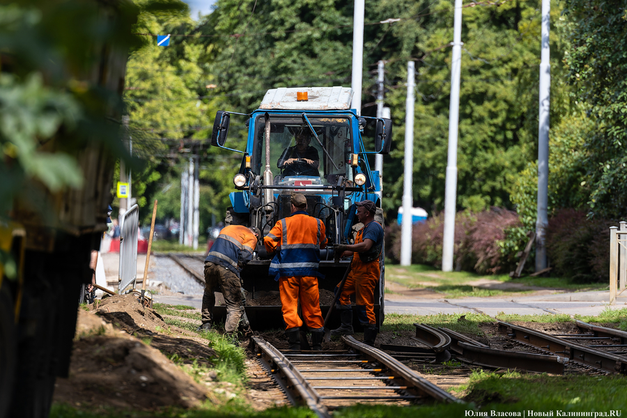Горвласти планируют переложить трамвайные пути в районе ул. Бассейной
