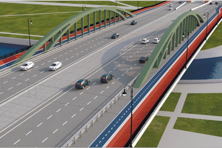 Ретро и модерн: в Калининграде показали переработанные проекты эстакады (фото)