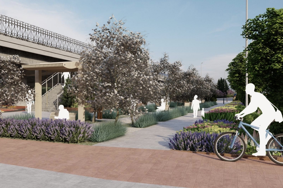 Разработкой благоустройства набережной у Музея искусств должна заняться компания из Оренбурга