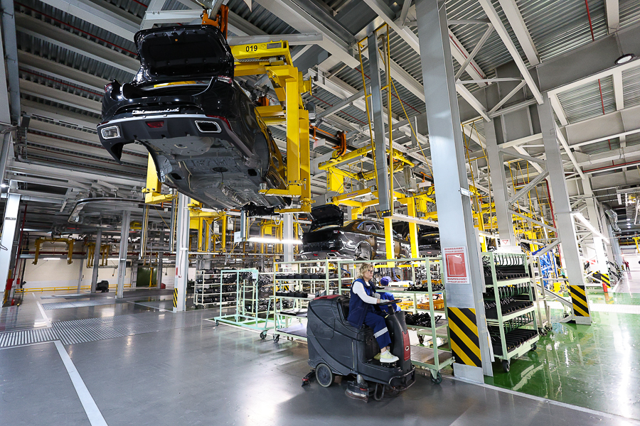 На «Автоторе» стартовало промышленное производство автомобилей китайской марки BAIC