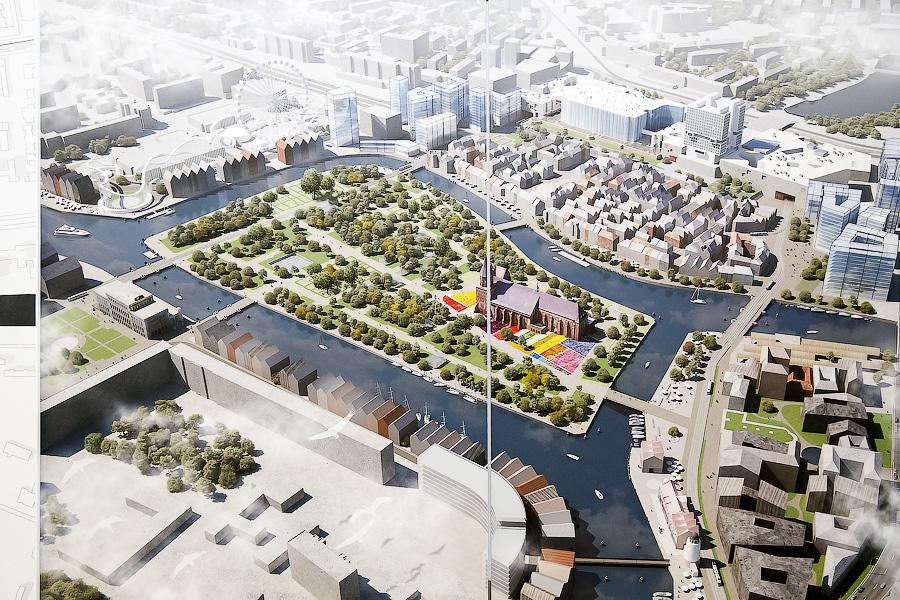 Ярошук поручил разработать проект планировки территории «Сердца города»