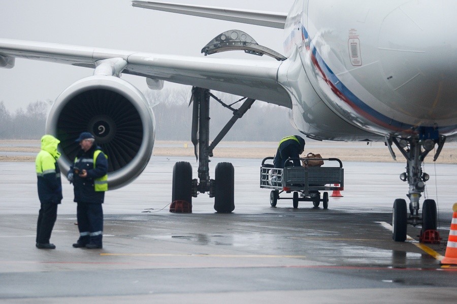 Гданьский аэропорт отменил в 2017 году только 0,01% вылетов