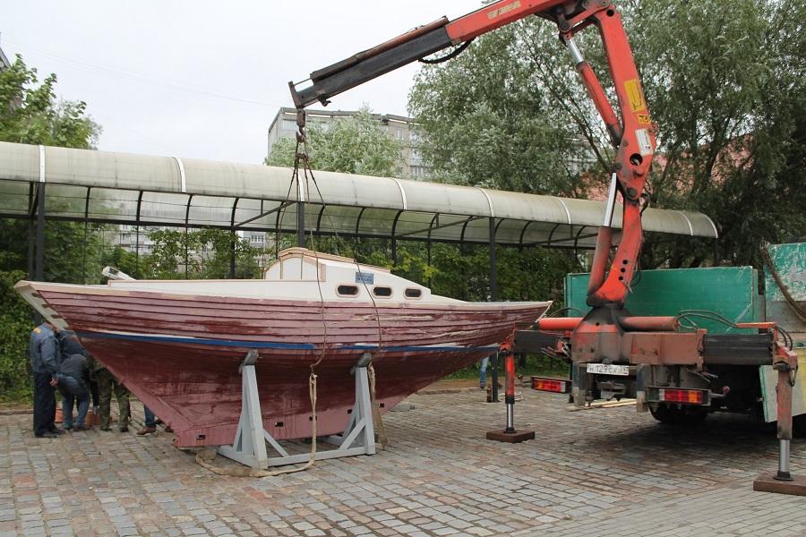У выставочного центра «Балтийское море» появился первый экспонат