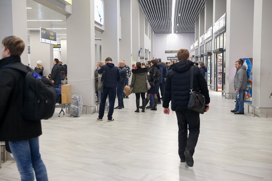 В «Храброво» на борт вылетавшего в Москву самолета не пустили нетрезвого пассажира