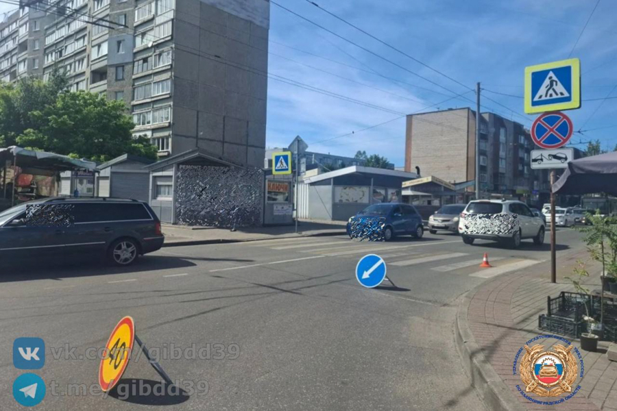 В Калининграде разыскали несовершеннолетнюю электросамокатчицу, скрывшуюся с места ДТП