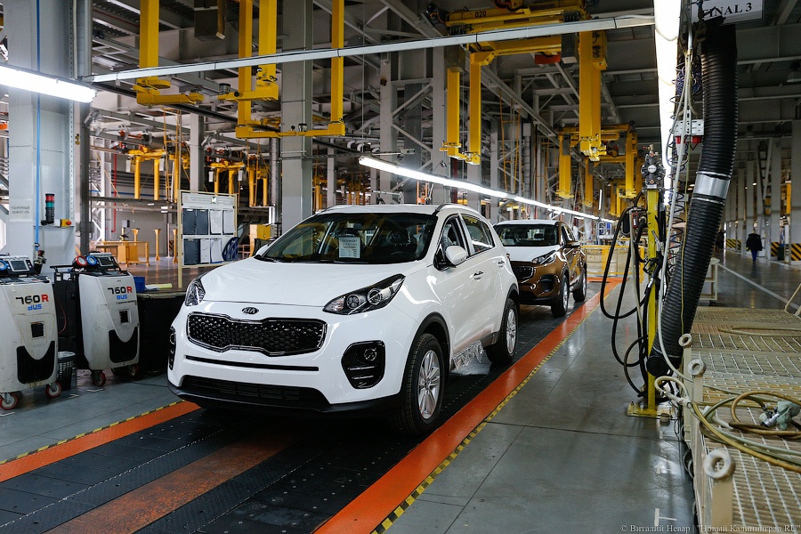 В РФ производство легковых авто выросло за восемь месяцев на 21,4%