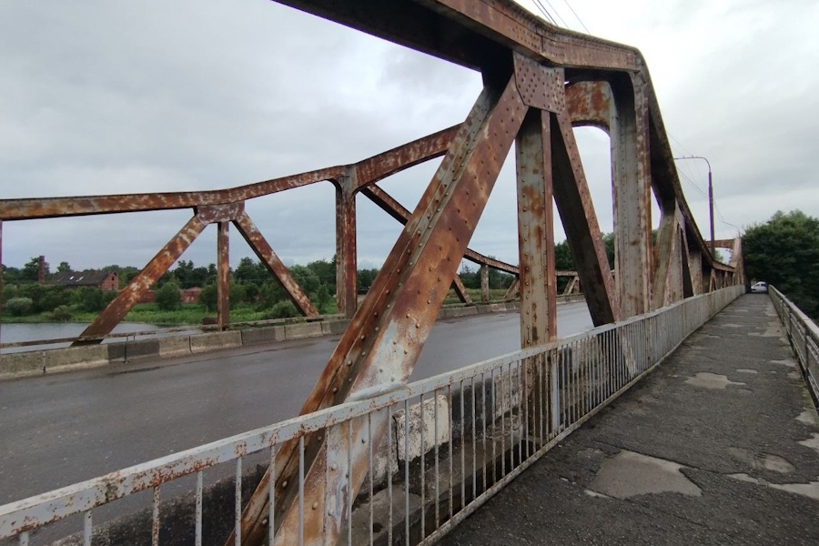 В Гвардейске планируют снести исторический мост через Преголю (фото)
