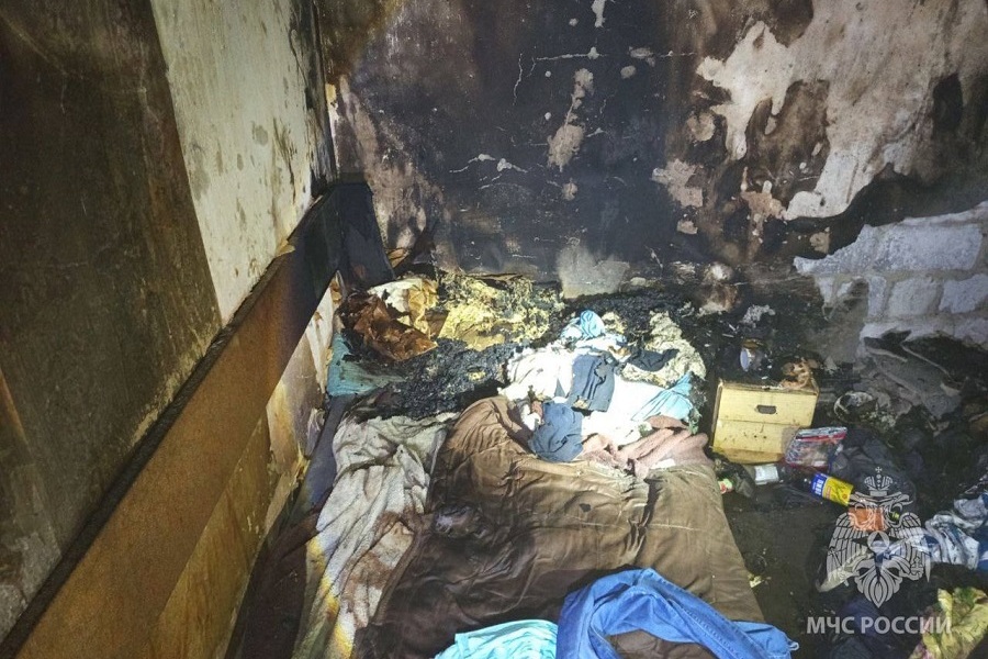 В доме на Тельмана в Калининграде произошел пожар с погибшим и пострадавшими