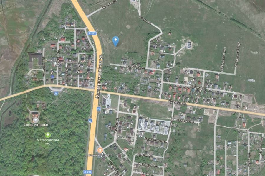 На въезде в Зеленоградск хотят разрешить многоквартирную застройку