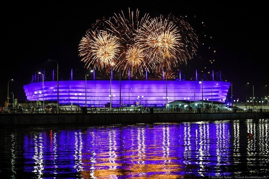 Названы хедлайнеры «Мирового чемпионата фейерверков» в Калининграде