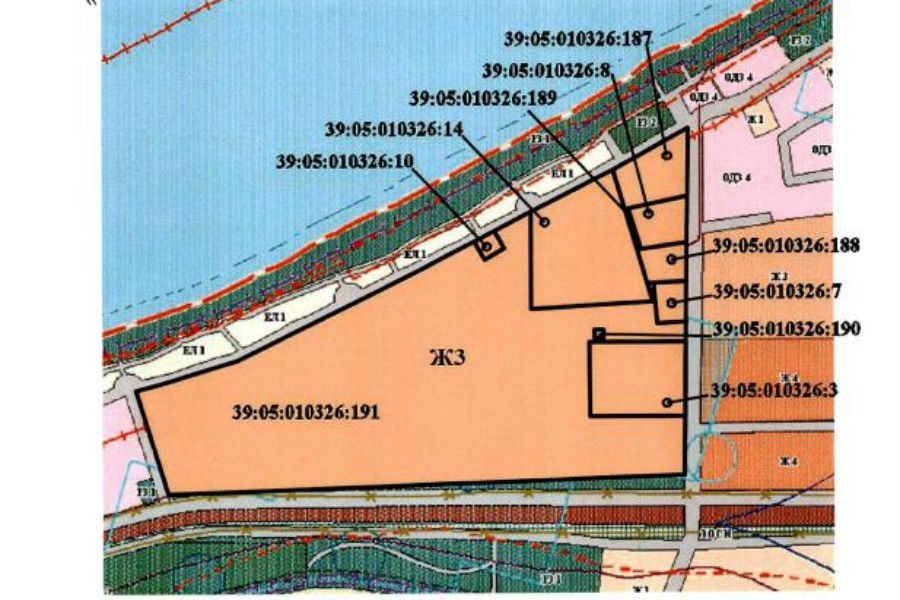 Региональные власти разрешили строить жилые дома на 12 га у моря в Зеленоградске