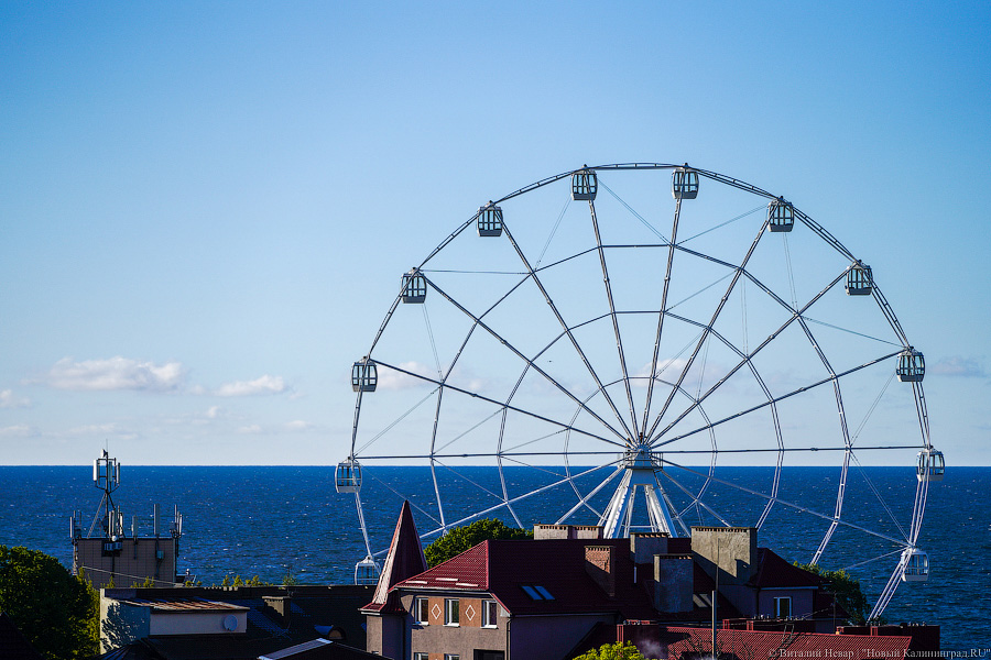 Прокуратура решила проверить «Глаз Балтики» после сообщений о раскачиваемых ветром кабинках