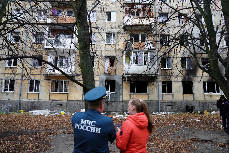 «Все раскурочено и дым валит»: что известно о взрыве бытового газа в пятиэтажке Балтийска (фото)