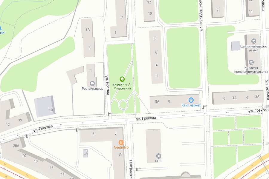 В Калининграде хотят установить памятник Достоевскому с птицей