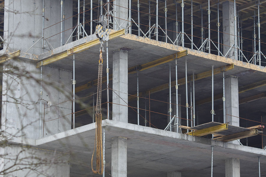 В Калининграде планируется к весне сдать «проблемный» комплекс домов