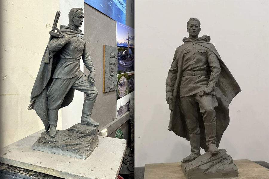 Автор Ржевского мемориала изготовил эскиз памятника Николаю Мамонову (фото)