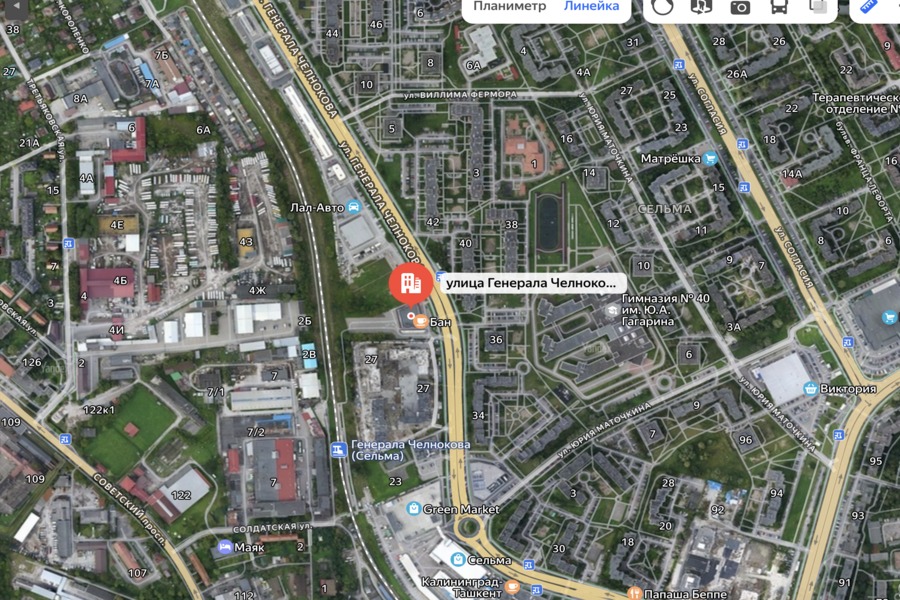 Экспертиза одобрила проект строительства универсального рынка на Челнокова