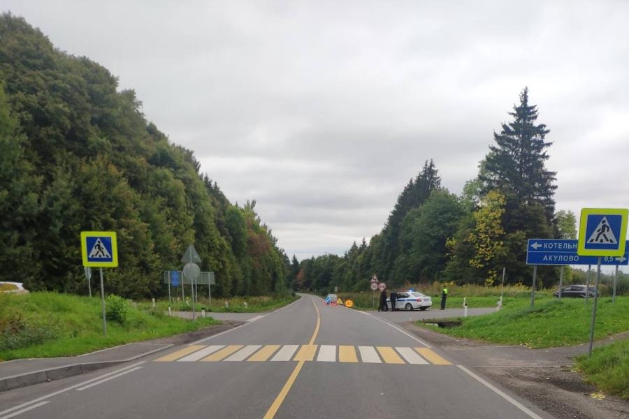 В Неманском районе на «зебре» сбили 15-летнюю девушку