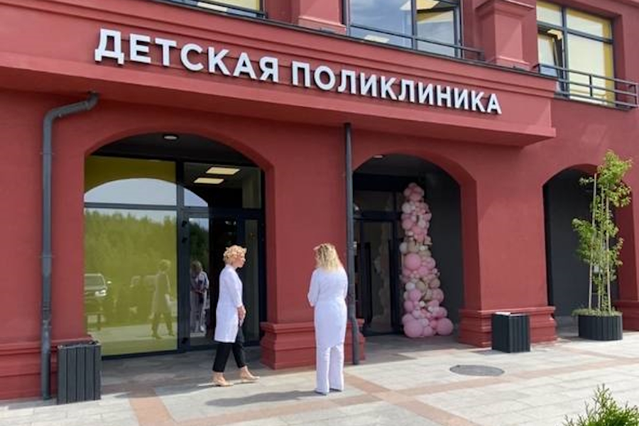 В Калининграде открывают новую детскую поликлинику на ул. Молодой Гвардии (фото)