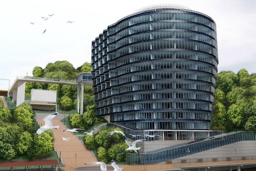 Инвестор апарт-отеля в Светлогорске объявил конкурс на новый фасад