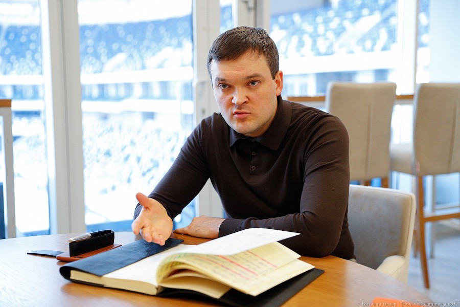Гендиректор «Балтики»: я с главным тренером лично еще даже не знаком