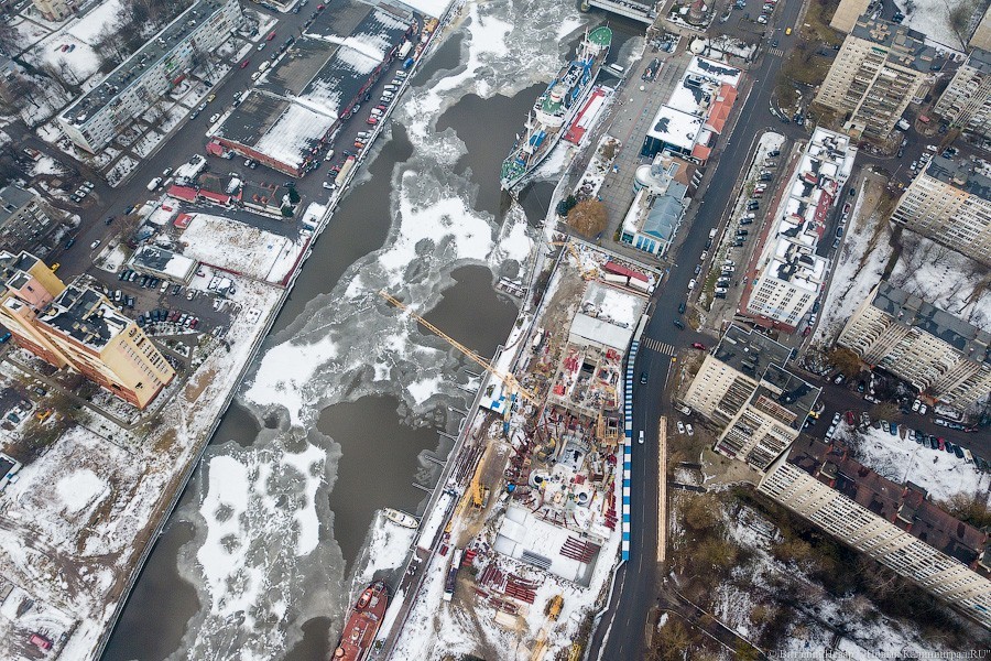Область передает Калининграду часть набережной на ул. Портовой для благоустройства