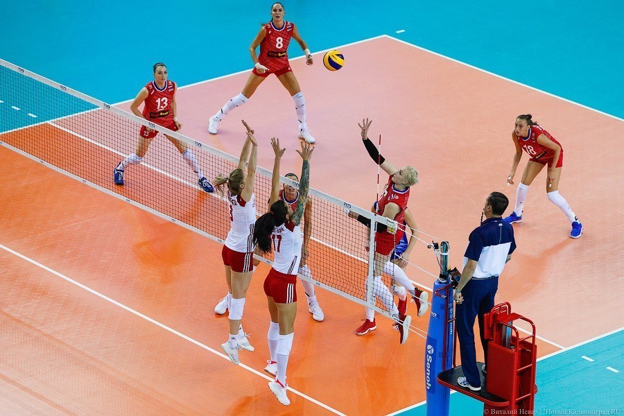 Российские волейболистки выиграли турнир в «Янтарном». Не дали шансов Польше (фото)