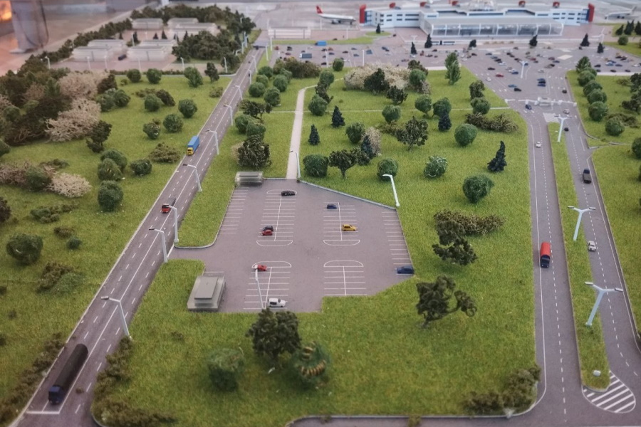 В «Храброво» намерены расширить бесплатную и платную парковки (фото)