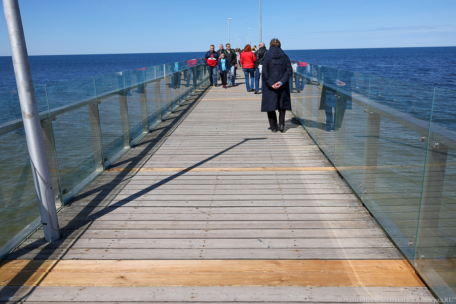 В Зеленоградске передумали запрещать рыбачить с пирса и установили правила его посещения 