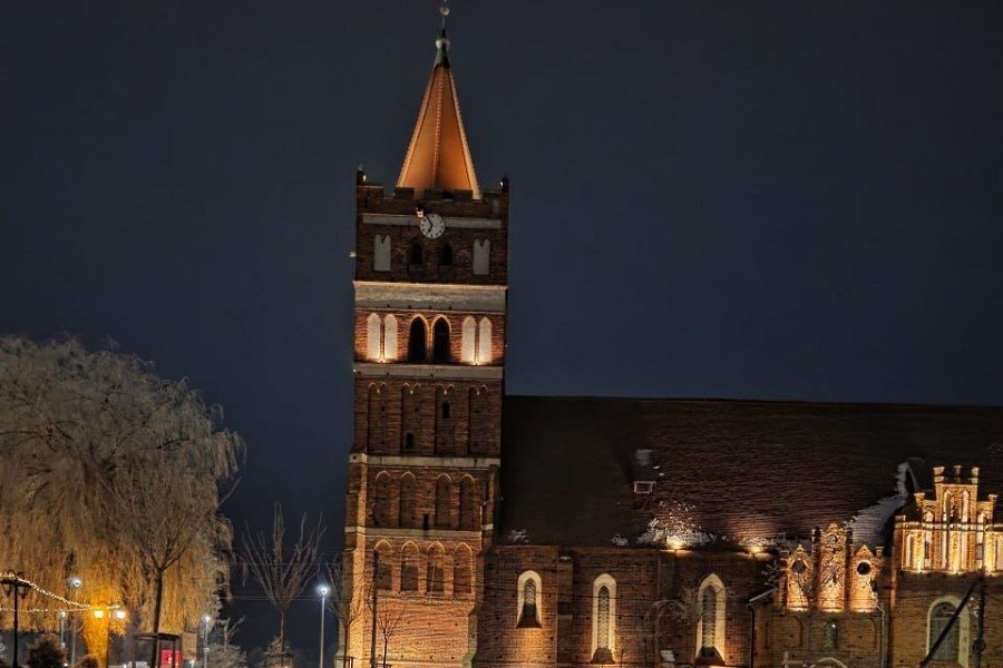 В Правдинске завершился ремонт смотровой площадки храма, возведенного в XIV веке (фото)