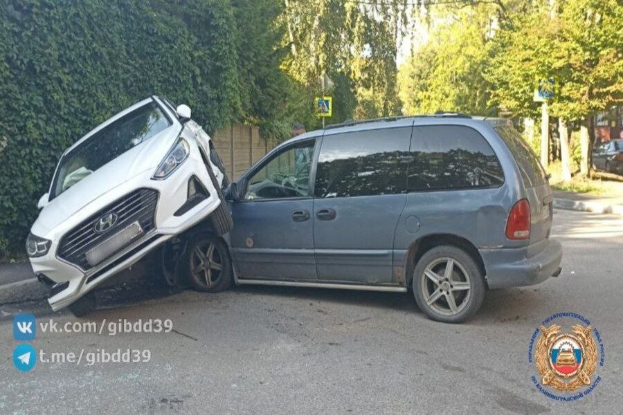 В Калининграде в ДТП пострадал 14-летний пассажир