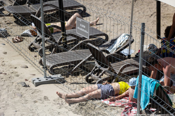 «Море отомстило»: что случилось с новым пляжем в Светлогорске (фото)