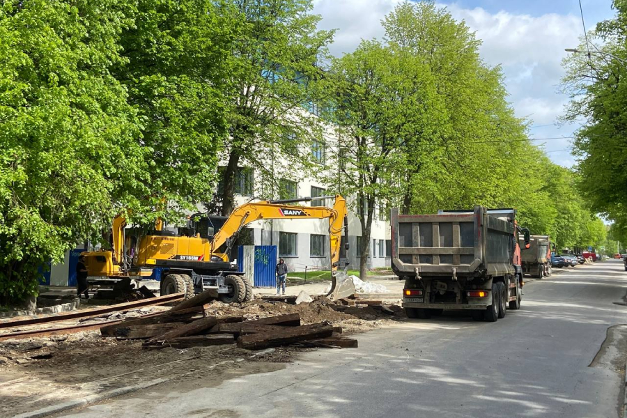 Мэрия направила 51 млн на обустройство тротуаров на месте трамвайных рельсов