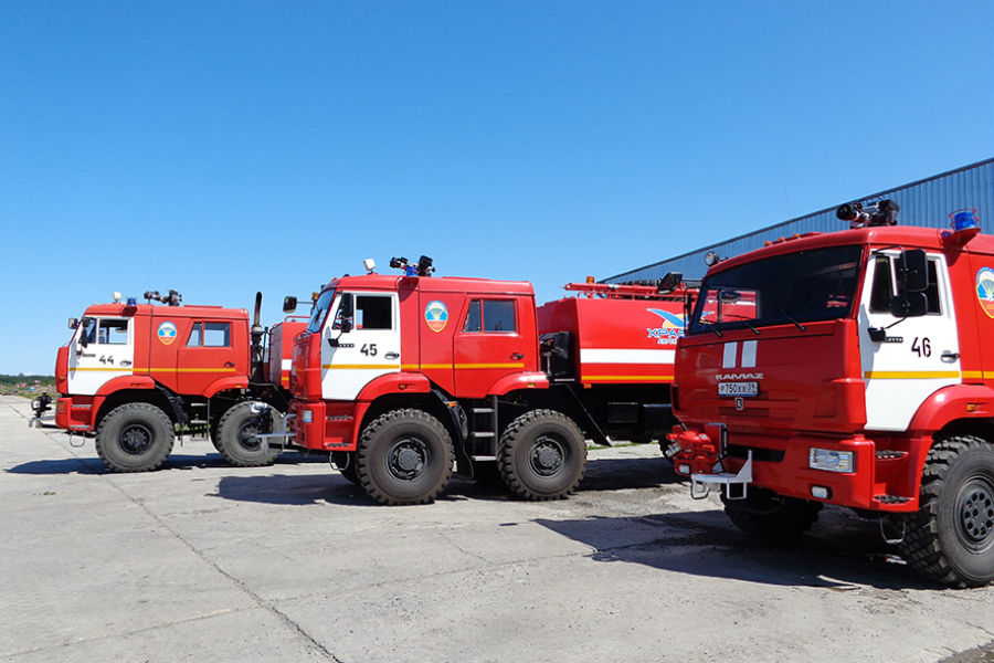 «Храброво» купил новые пожарные аэродромные автомобили (фото)