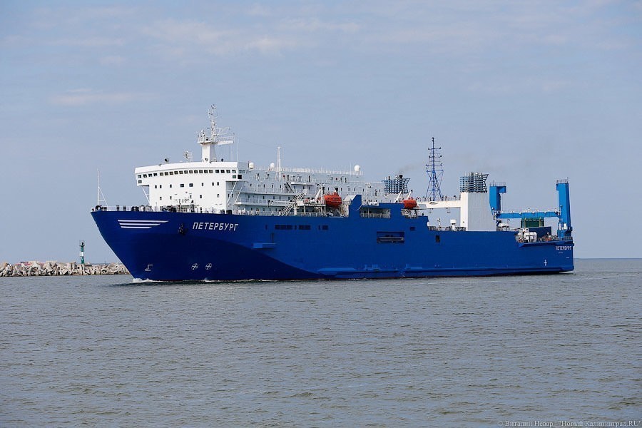 В 2018 году паромный грузооборот калининградского порта сократился на четверть