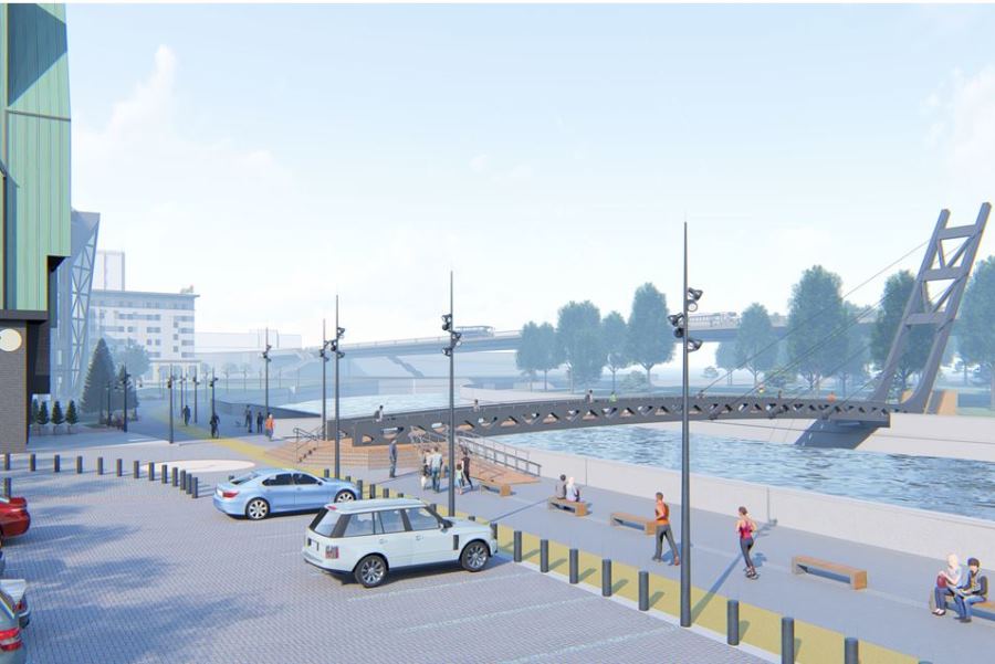 Дятлова: строительство пешеходного моста на о. Канта отложили по просьбе отельеров