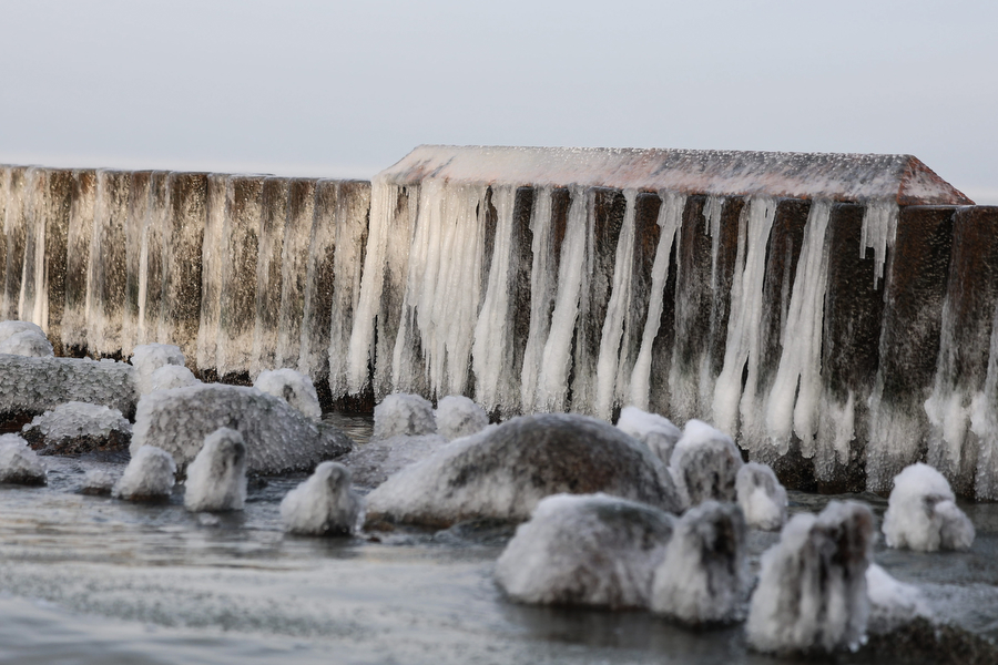 В области прогнозируют «значительное увеличение масштабов прибрежного льда»