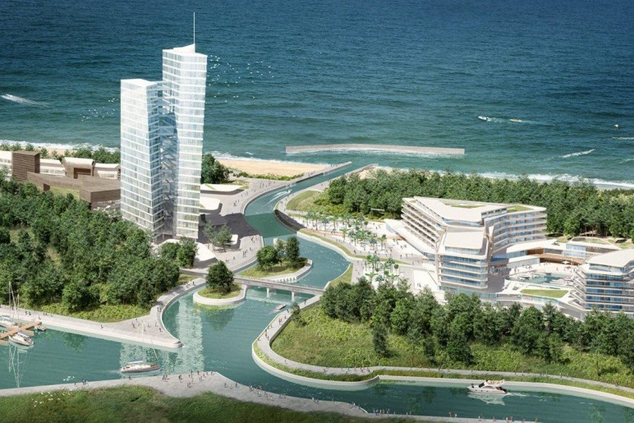 В Польше планируется построить туристический город на побережье
